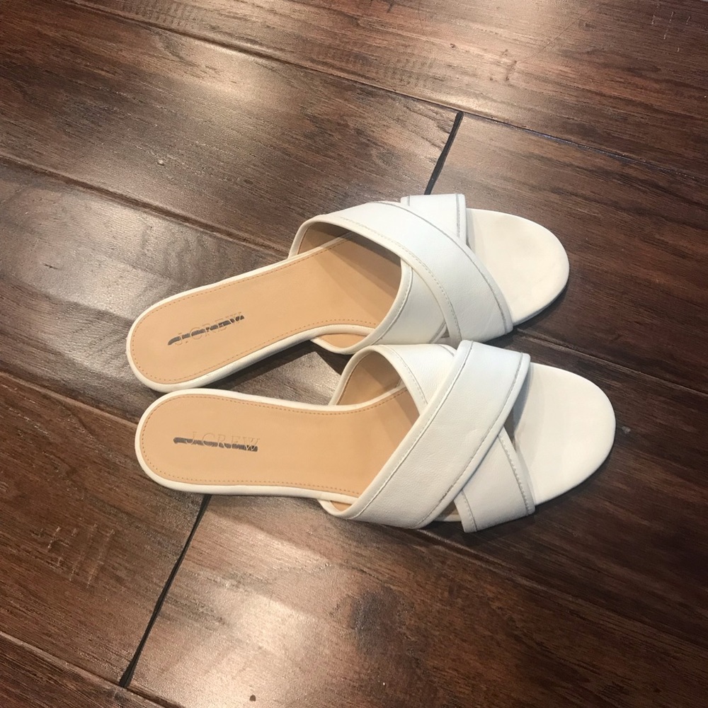 Jcrew leather sandal size 8.5